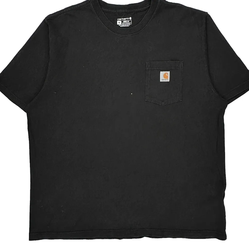 Carhartt T-Shirt - XL Black Cotton - Image 5