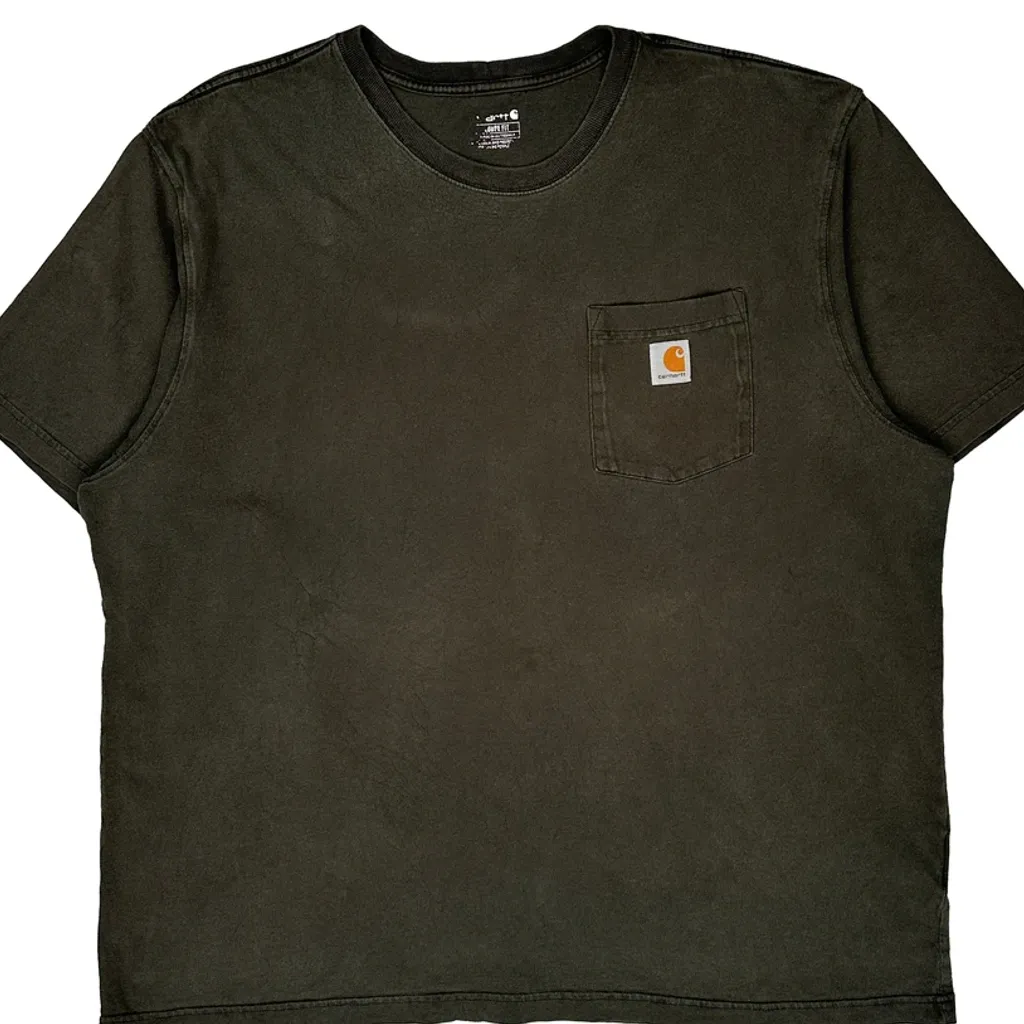 Carhartt T-Shirt - XL Black Cotton - Image 4