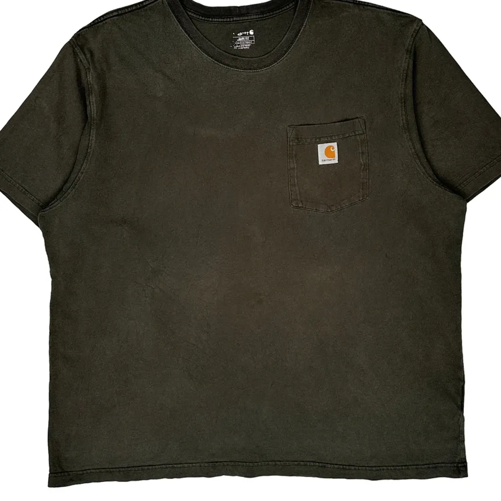 Carhartt T-Shirt - XL Black Cotton - Image 5