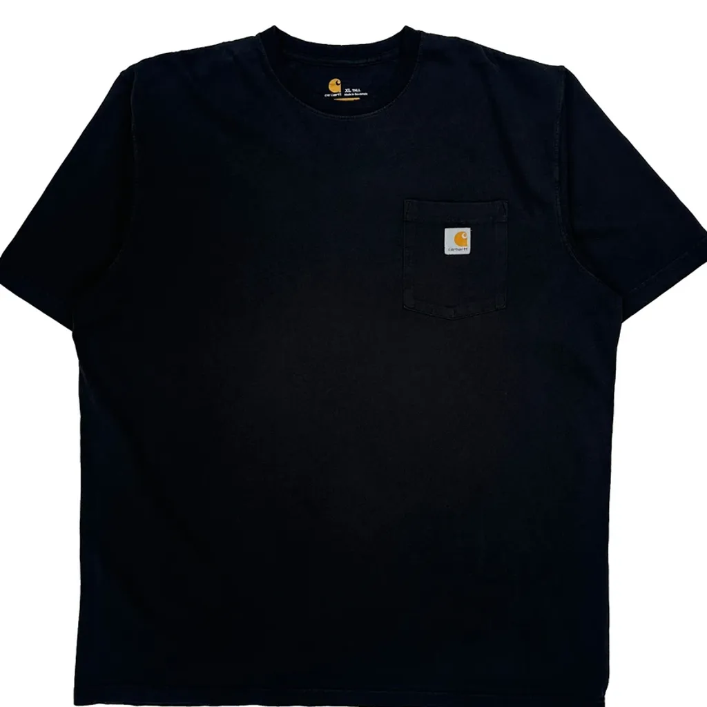 Carhartt T-Shirt - XL Black Cotton - Image 4