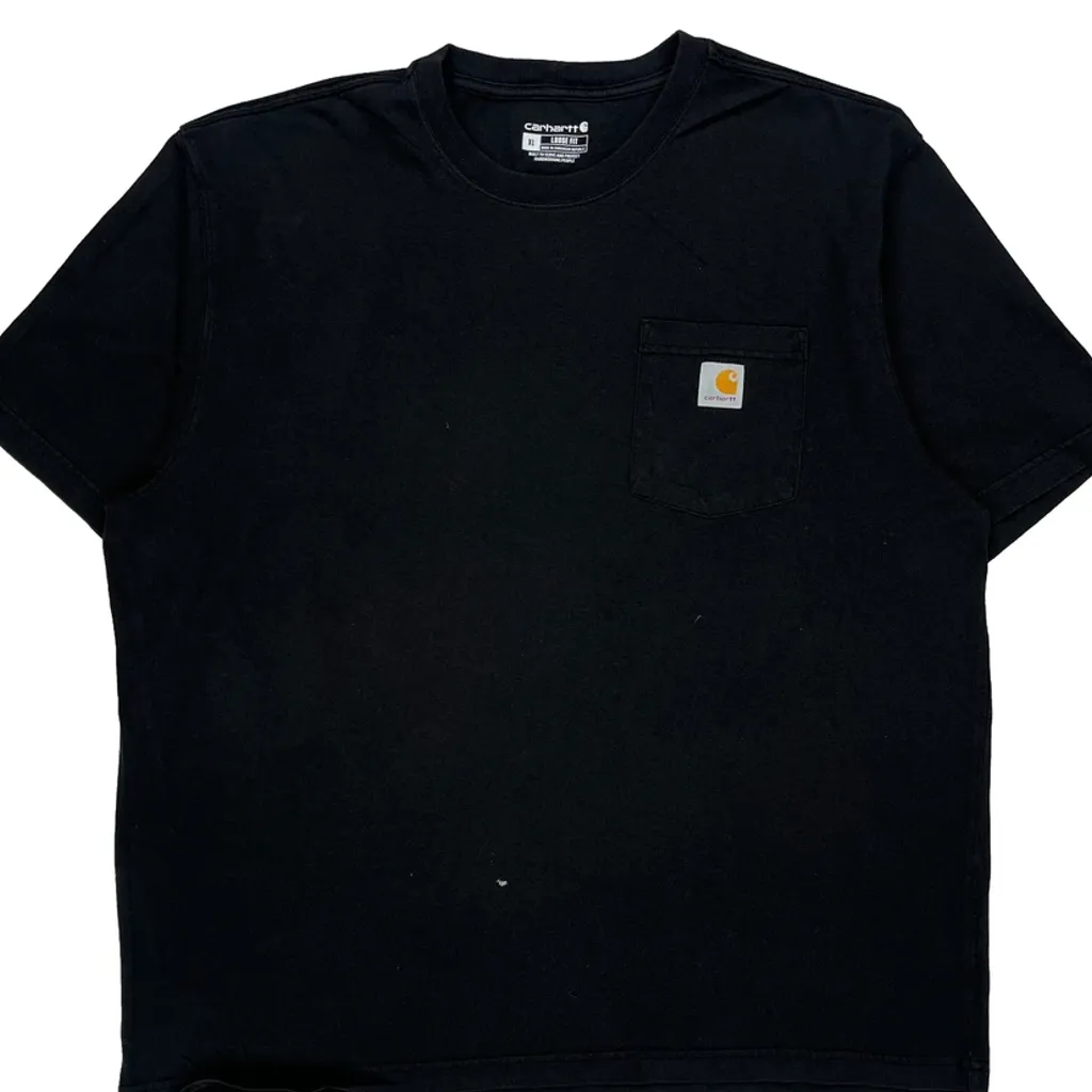 Carhartt T-Shirt - XL Black Cotton - Image 4