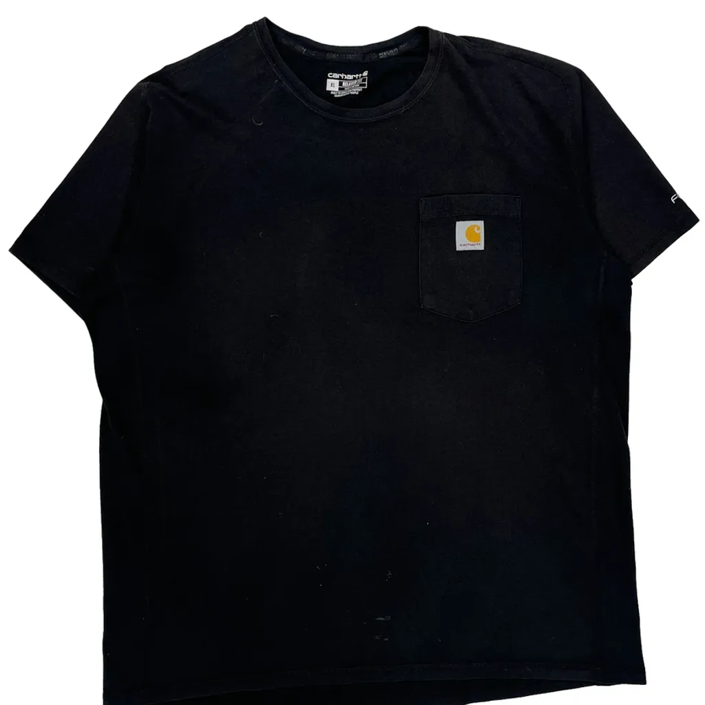 Carhartt T-Shirt - XL Black Cotton - Image 4