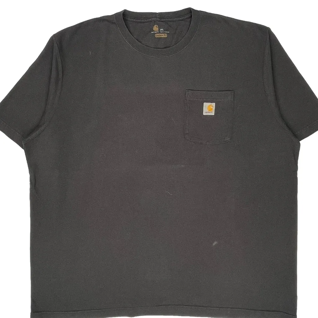 Carhartt T-Shirt - 2XL Black Cotton - Image 5