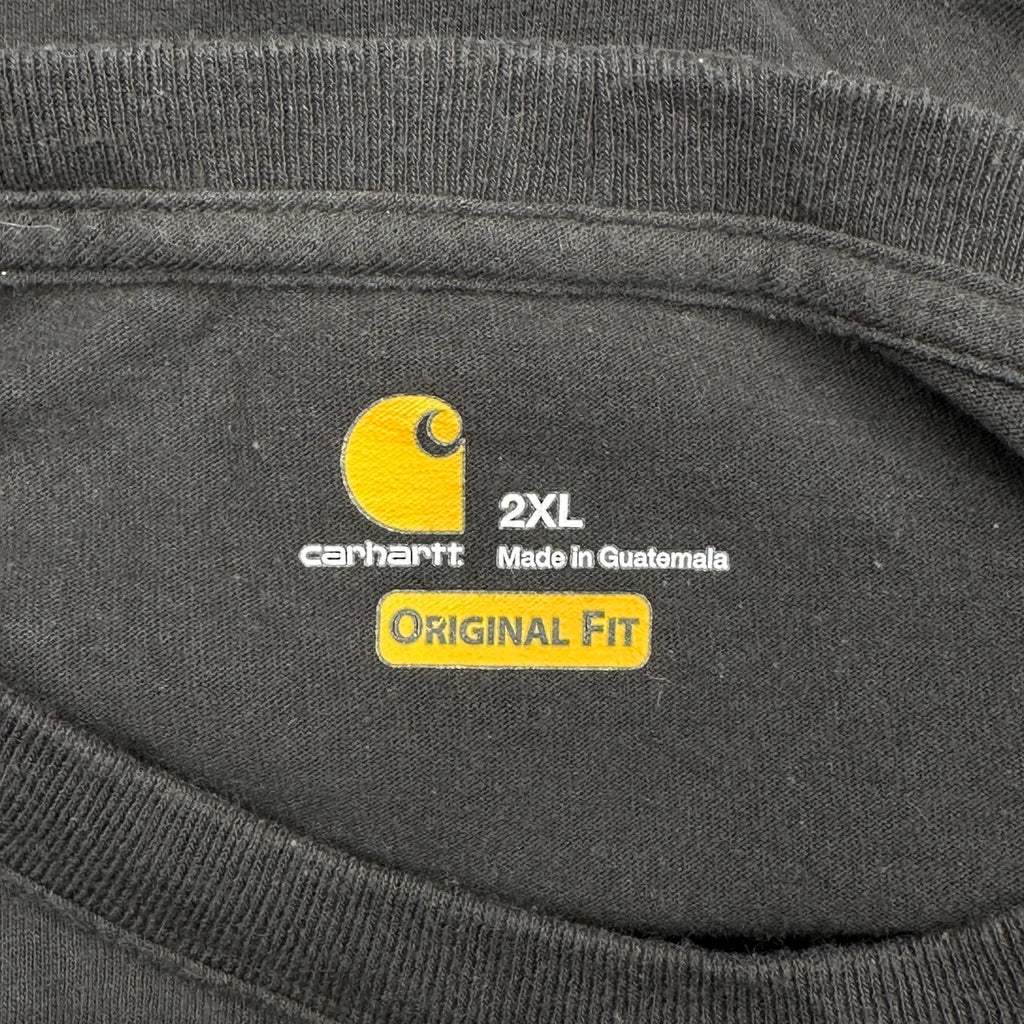 Carhartt T-Shirt - 2XL Black Cotton - Image 3