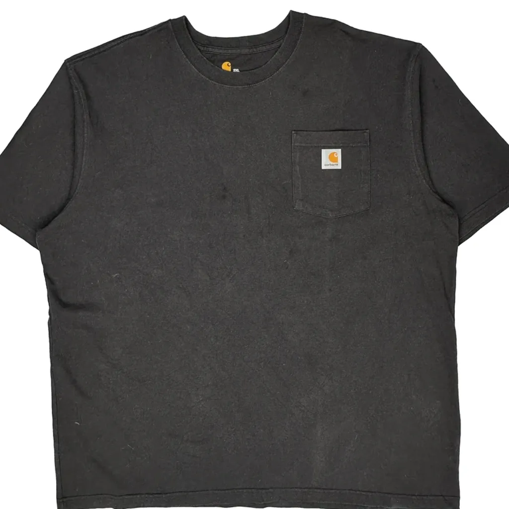 Carhartt T-Shirt - 2XL Black Cotton - Image 5