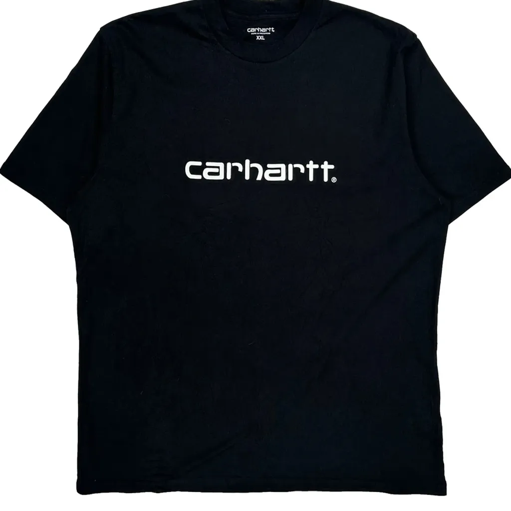Carhartt T-Shirt - 2XL Black Cotton - Image 5
