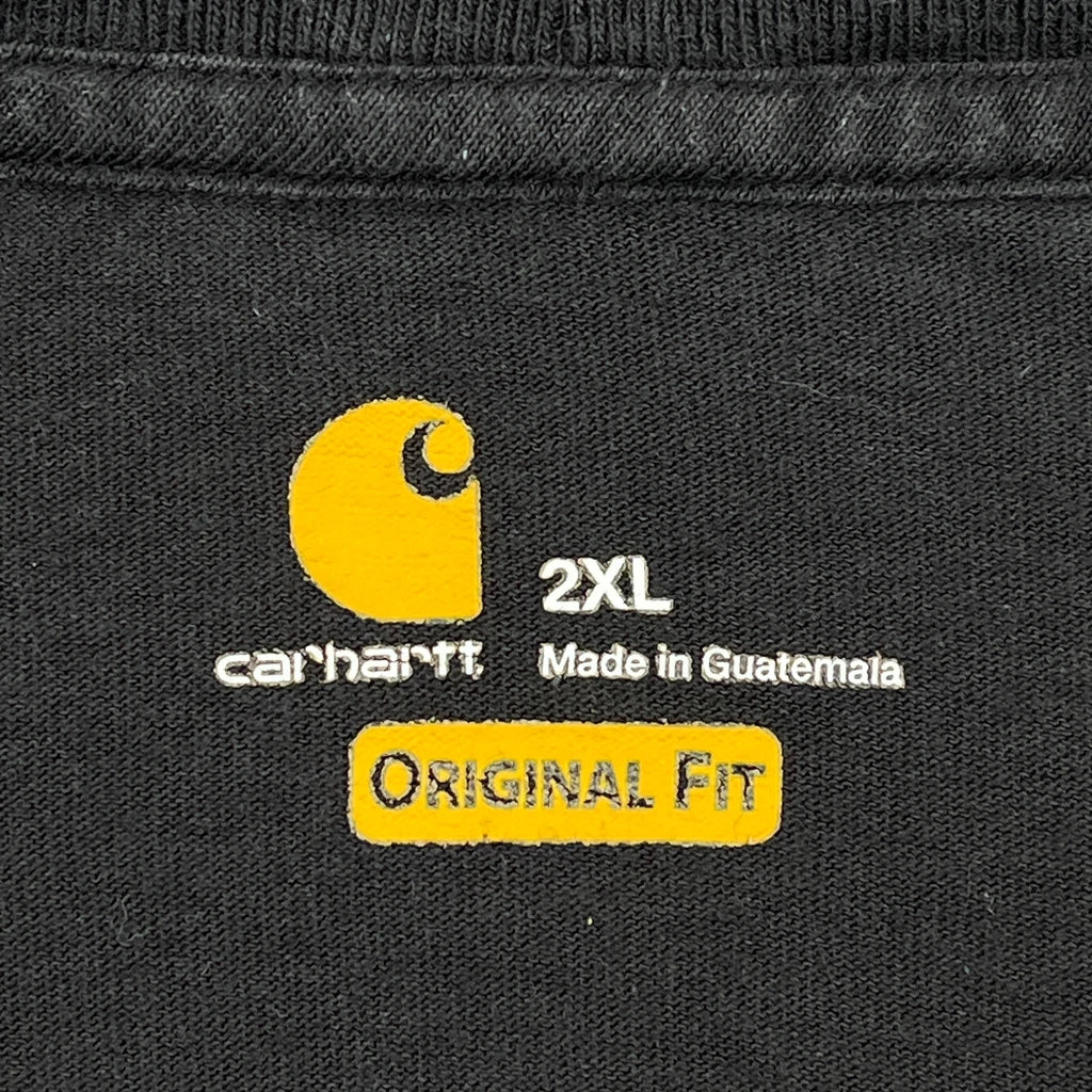 Carhartt T-Shirt - 2XL Black Cotton - Image 3