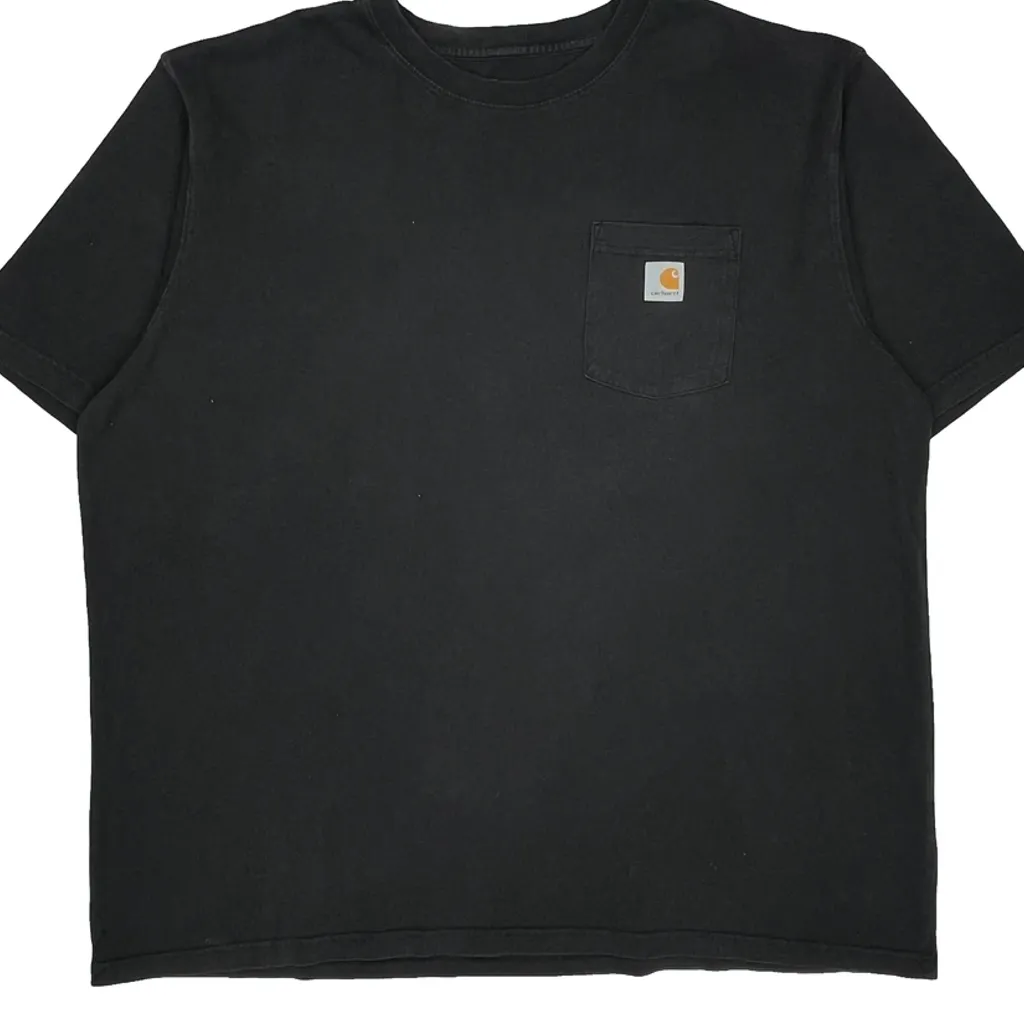 Carhartt T-Shirt - 2XL Black Cotton - Image 5