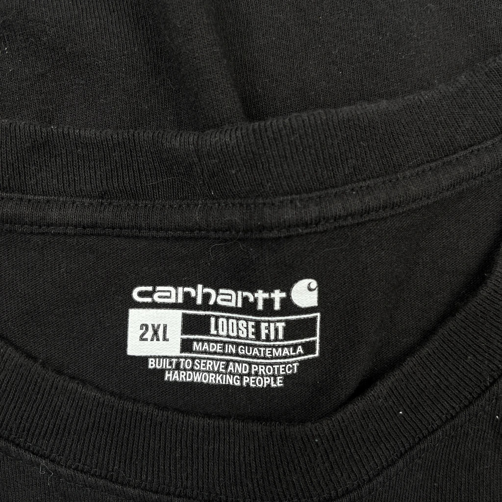 Carhartt T-Shirt - 2XL Black Cotton - Image 3