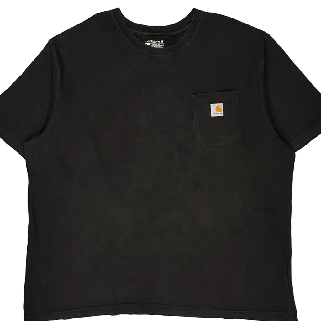 Carhartt Graphic T-Shirt - 2XL Black Cotton - Image 4