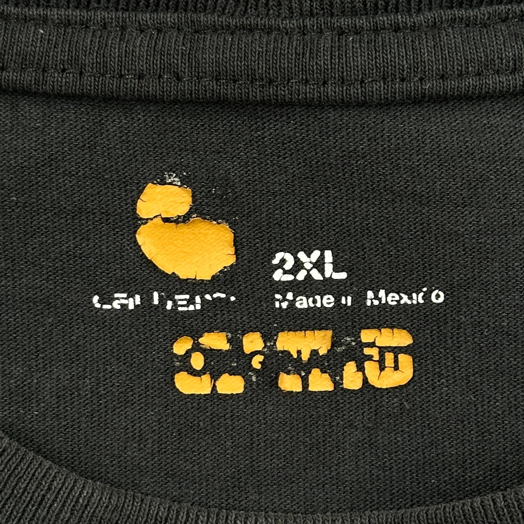 Carhartt Spellout T-Shirt - 2XL Black Cotton - Image 3