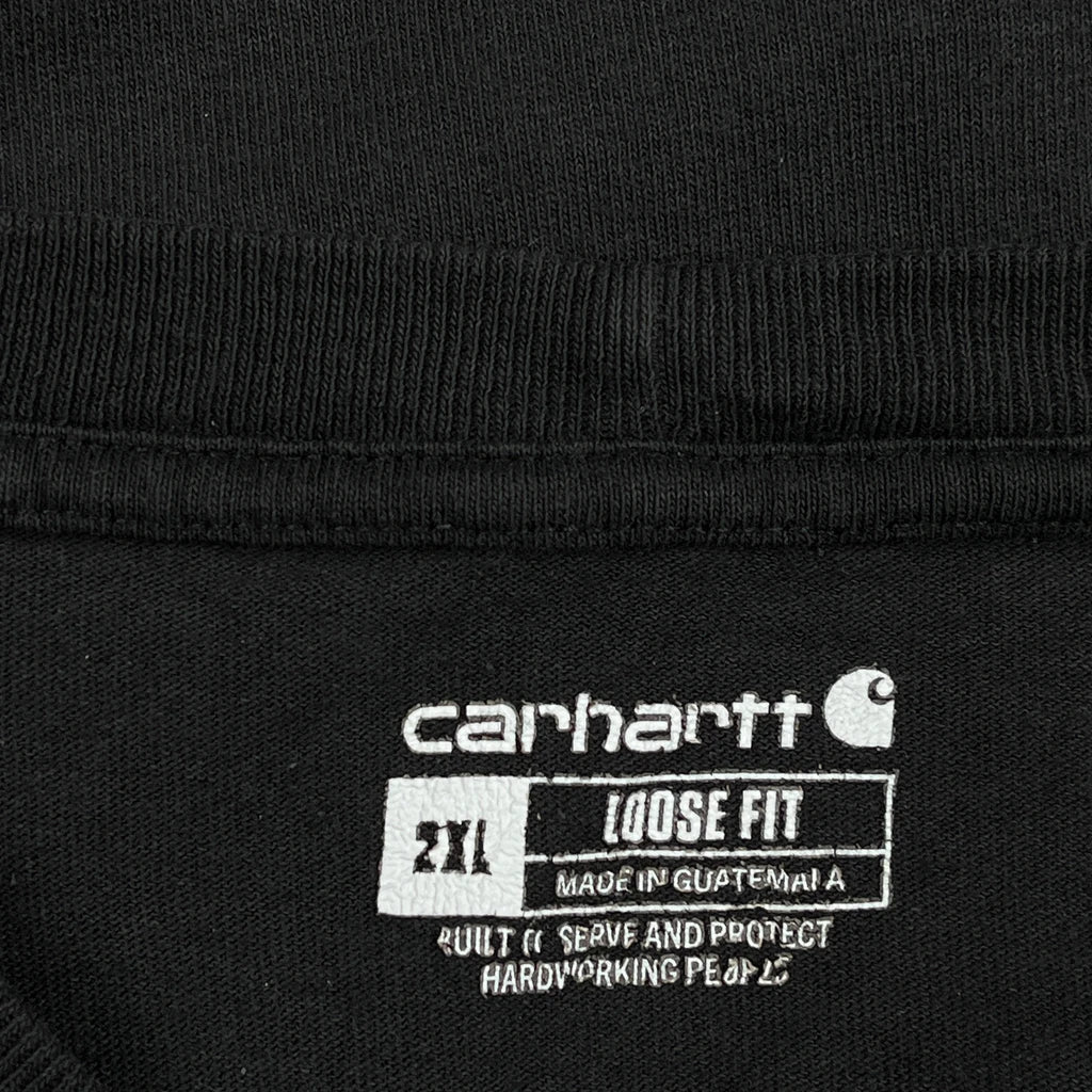 Carhartt T-Shirt - 2XL Black Cotton - Image 3