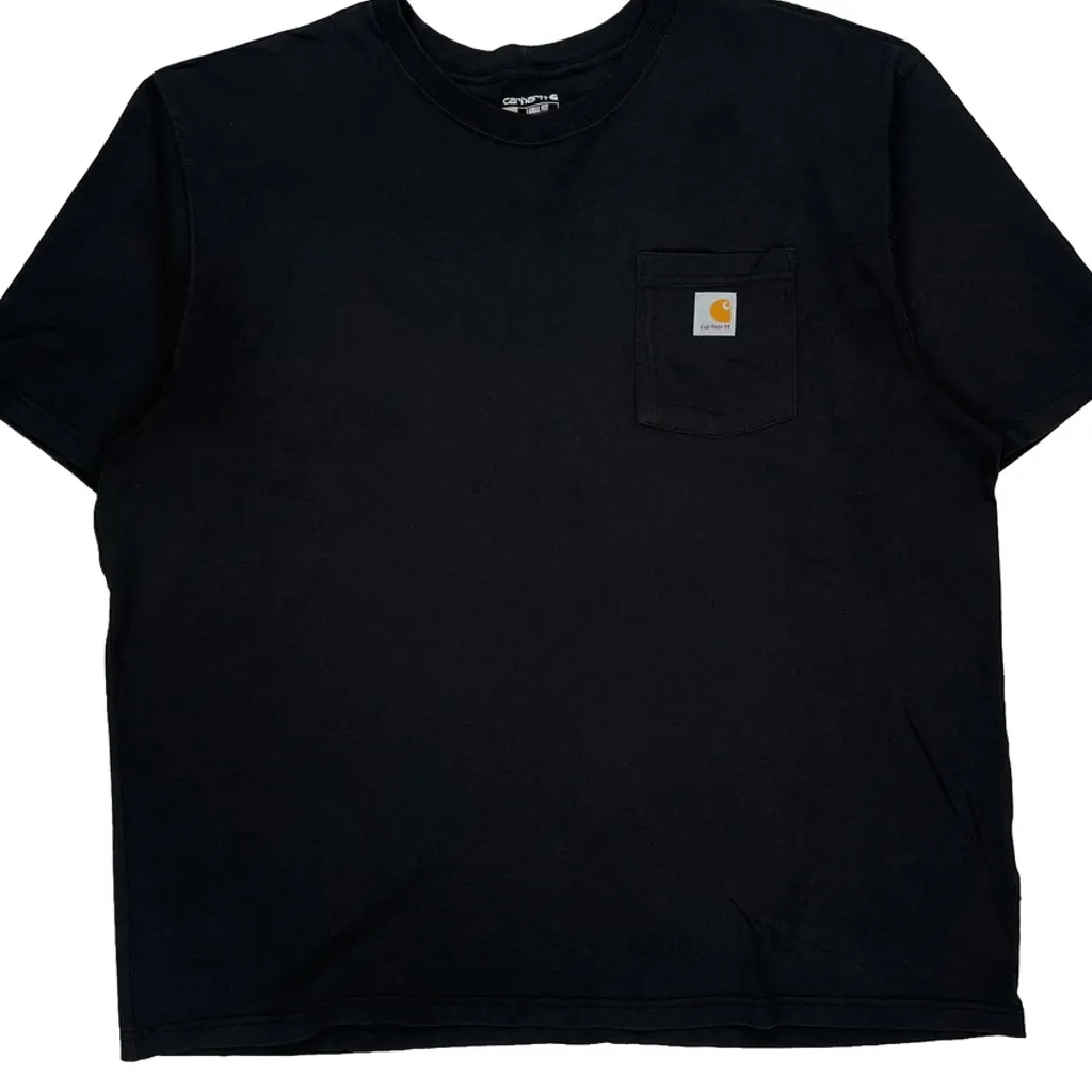 Carhartt T-Shirt - 2XL Black Cotton - Image 4