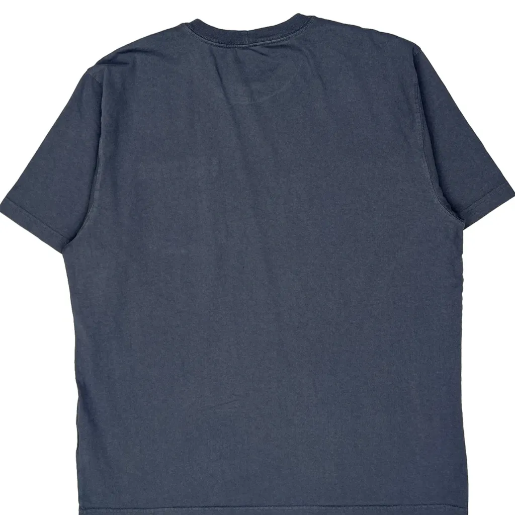 Carhartt T-Shirt - Large Blue Cotton - Image 6