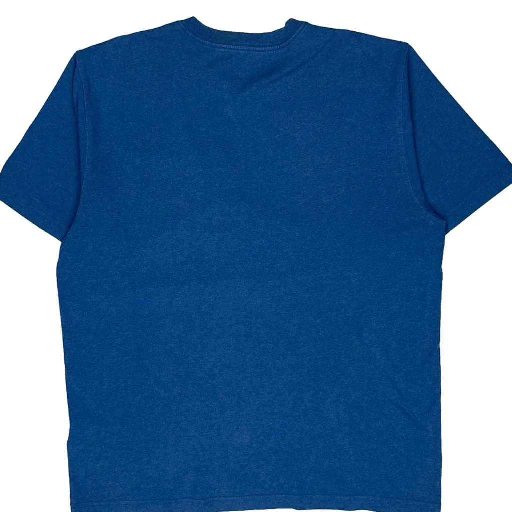 Carhartt T-Shirt - Large Blue Cotton - Image 7