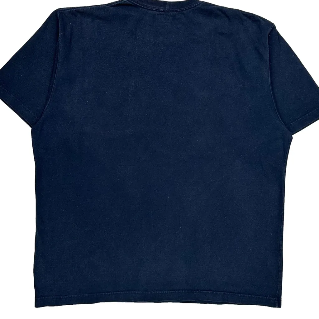 Carhartt T-Shirt - Large Blue Cotton - Image 6