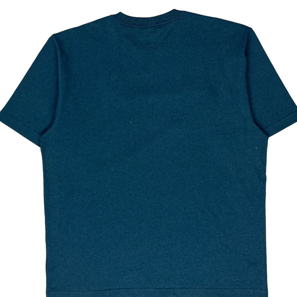 Carhartt T-Shirt - Large Blue Cotton - Image 6