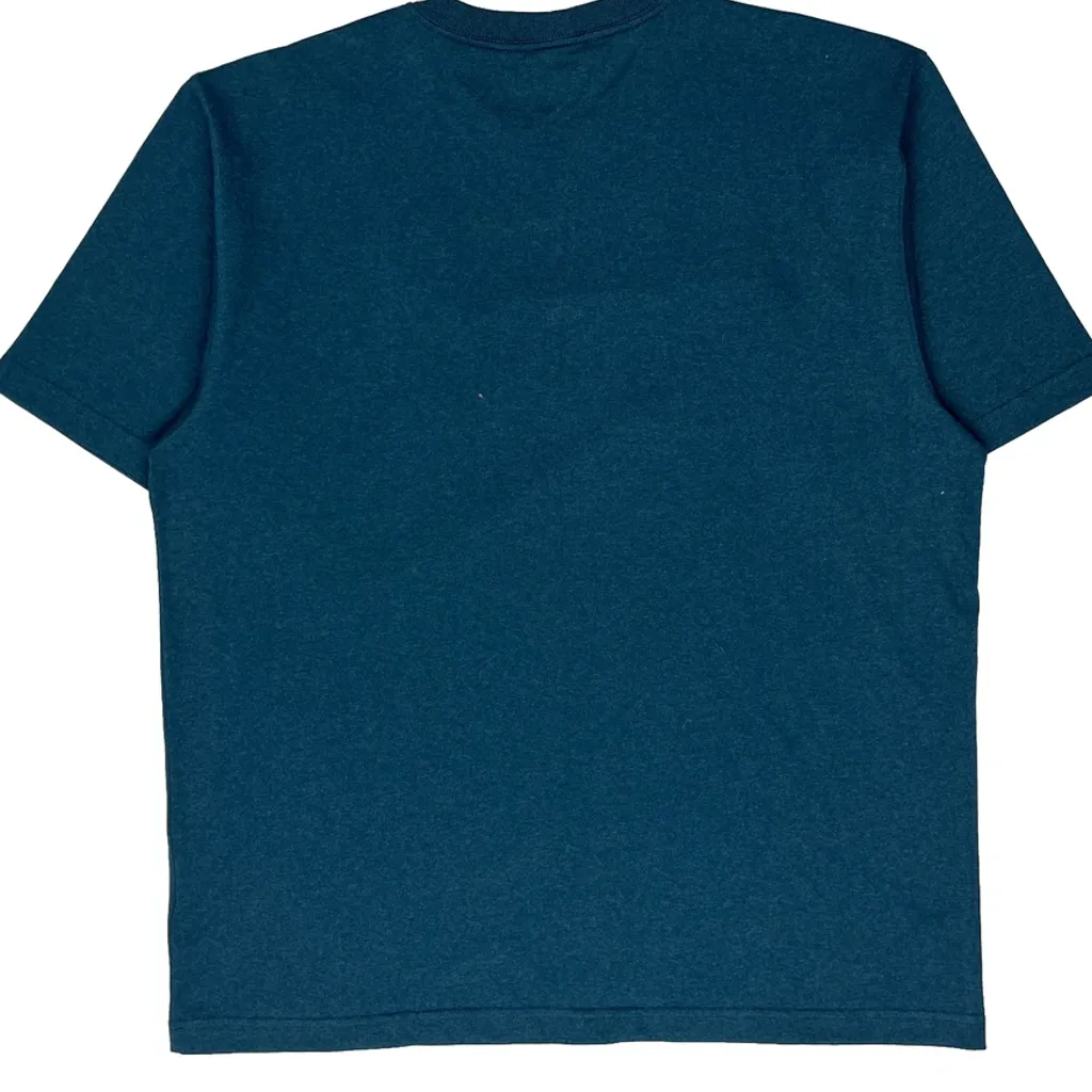Carhartt T-Shirt - Large Blue Cotton - Image 7