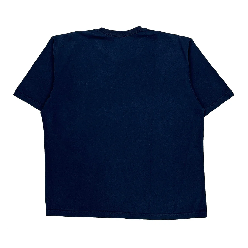 Carhartt T-Shirt - Large Blue Cotton - Image 2