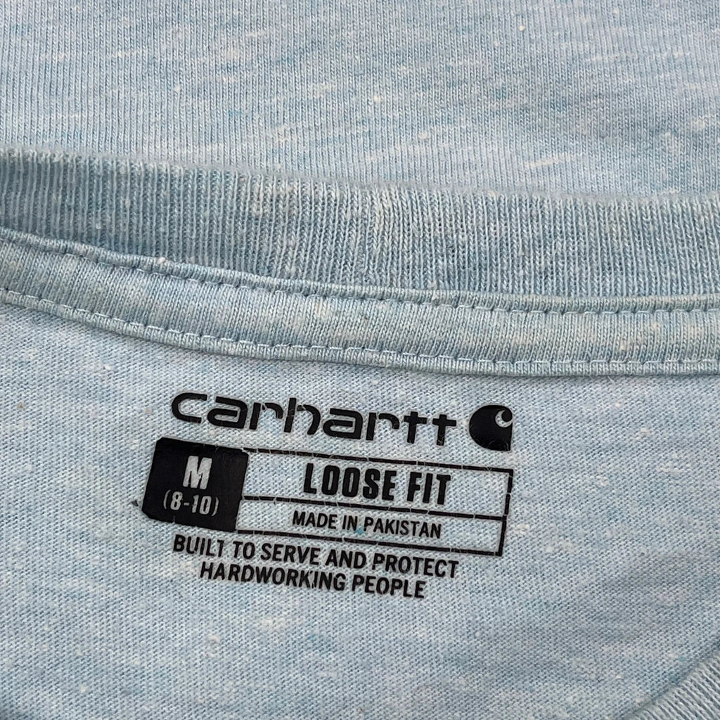 Carhartt T-Shirt - Medium Blue Cotton - Image 3