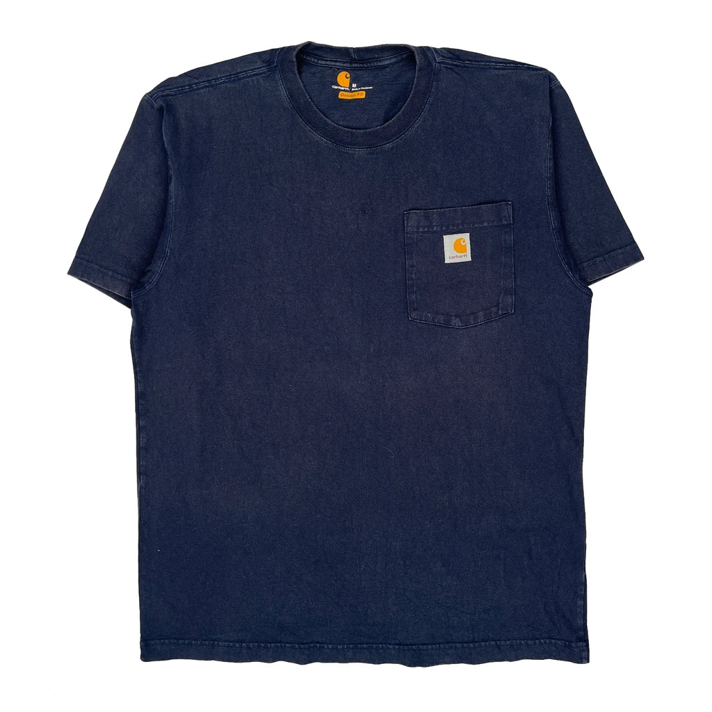 Carhartt T-Shirt - Medium Blue Cotton
