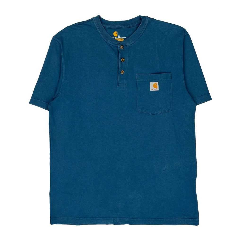 Carhartt T-Shirt - Medium Blue Cotton
