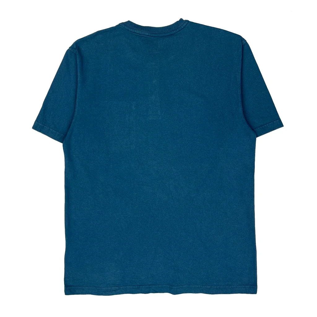 Carhartt T-Shirt - Medium Blue Cotton - Image 2