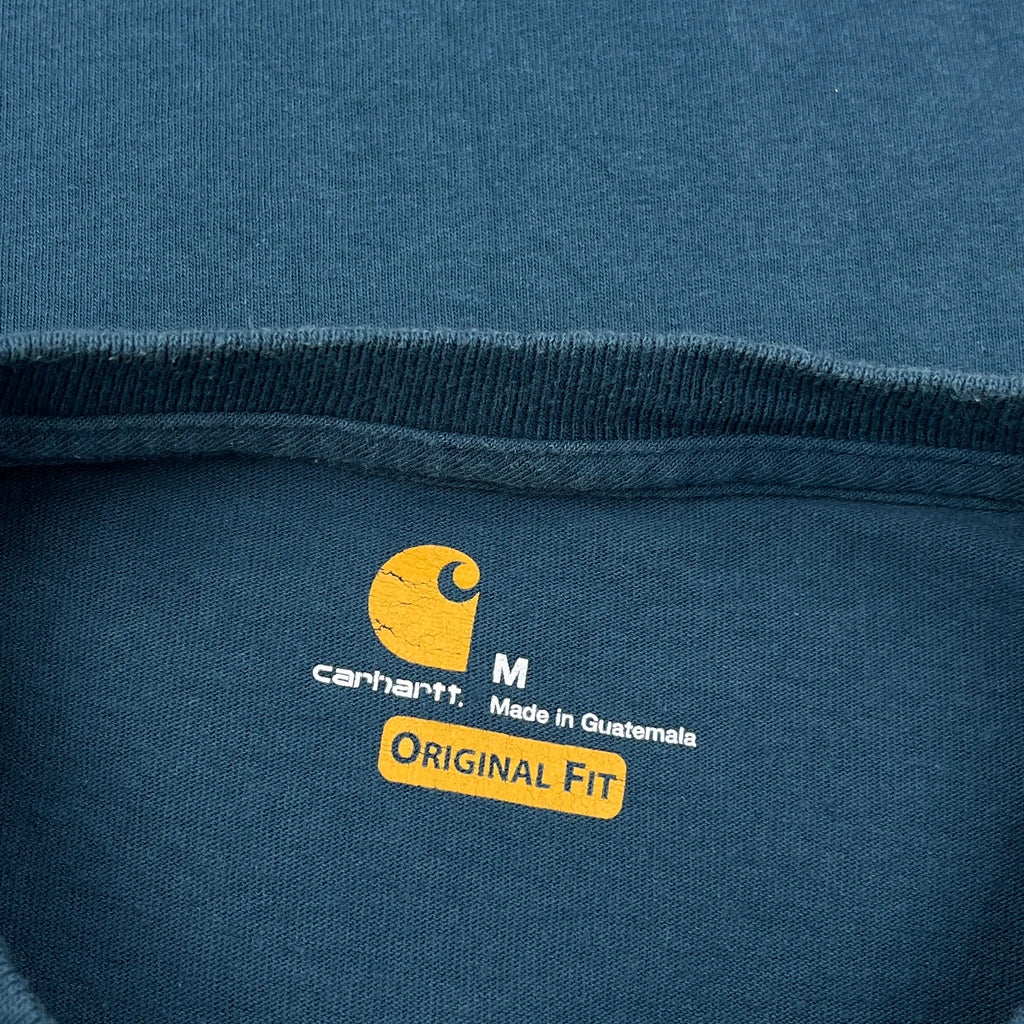 Carhartt T-Shirt - Medium Blue Cotton - Image 3