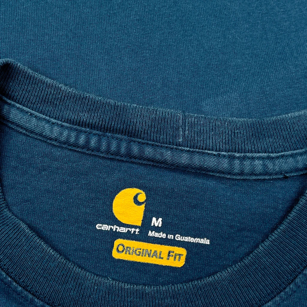 Carhartt T-Shirt - Medium Blue Cotton - Image 3