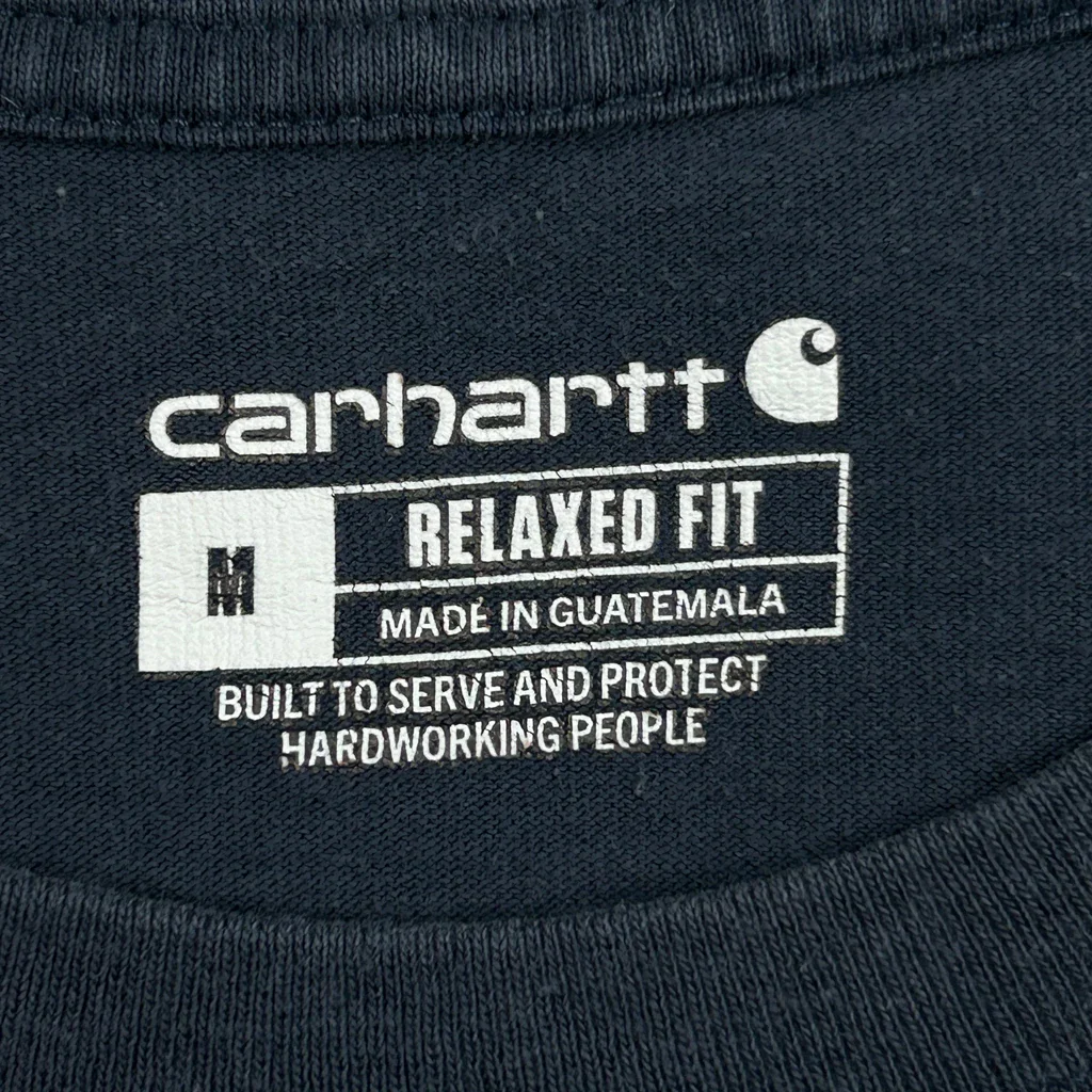 Carhartt T-Shirt - Medium Blue Cotton - Image 3