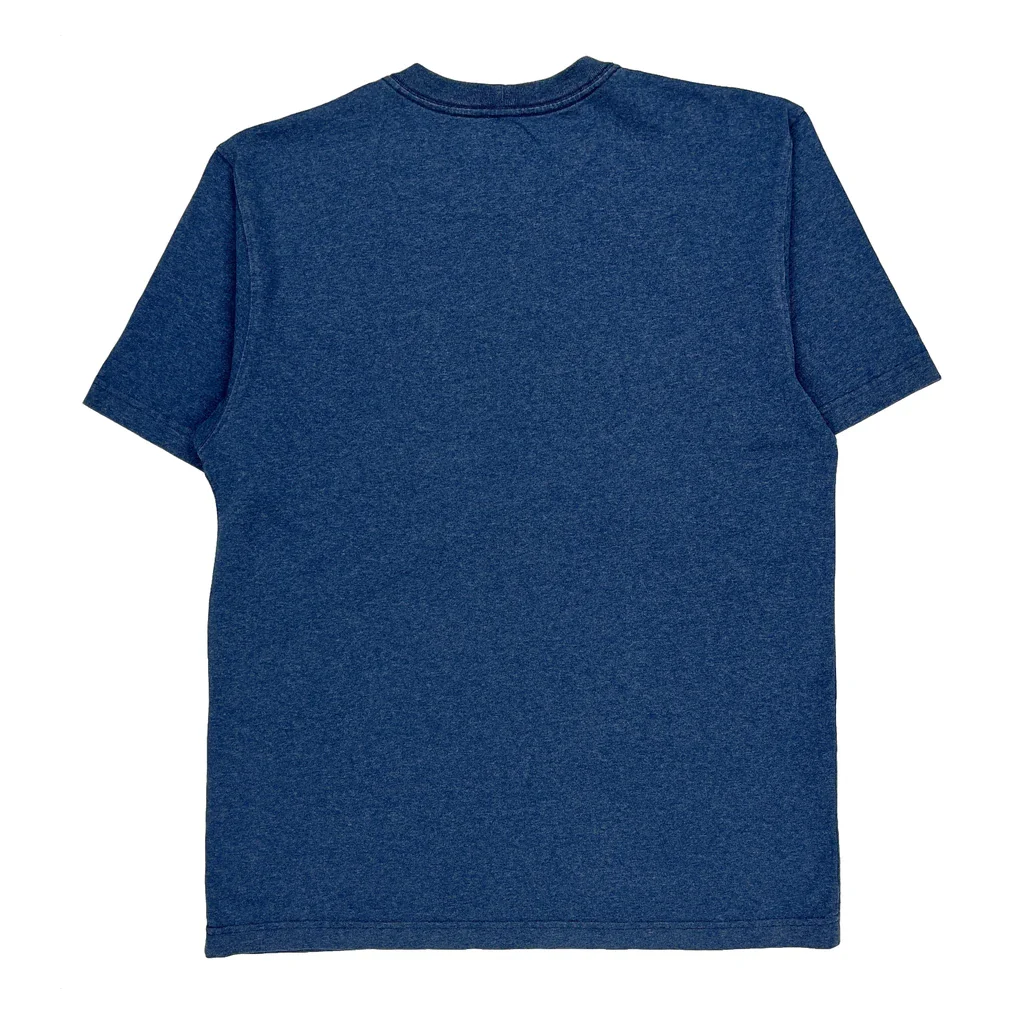 Carhartt T-Shirt - Medium Blue Cotton - Image 2