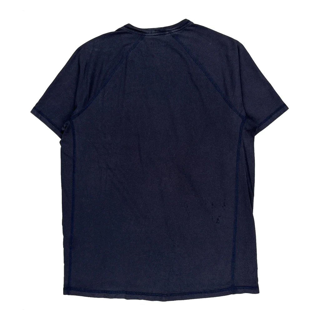 Carhartt T-Shirt - Medium Blue Cotton - Image 2