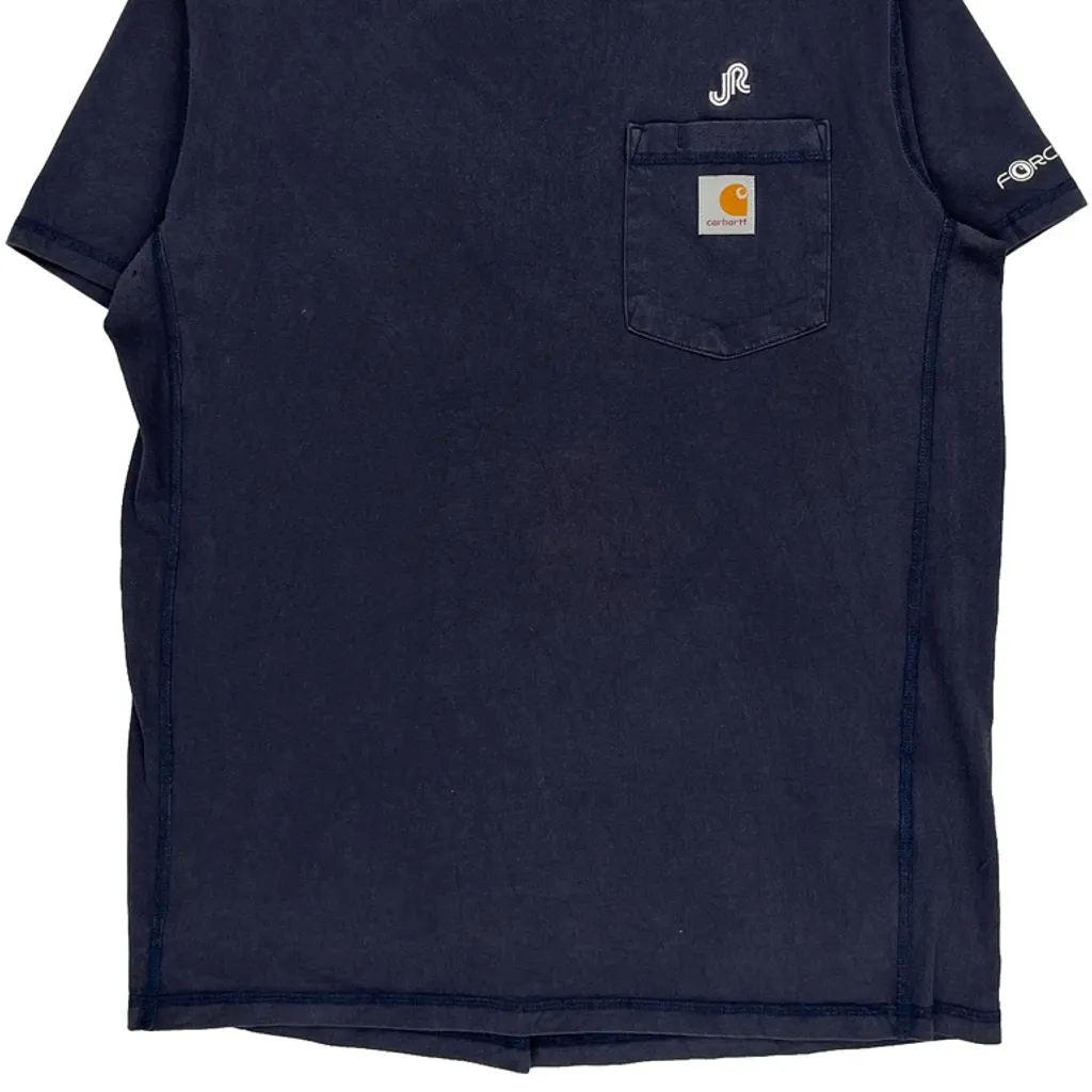 Carhartt T-Shirt - Medium Blue Cotton - Image 5