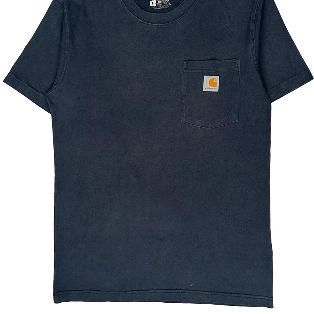 Carhartt T-Shirt - Medium Blue Cotton - Image 6