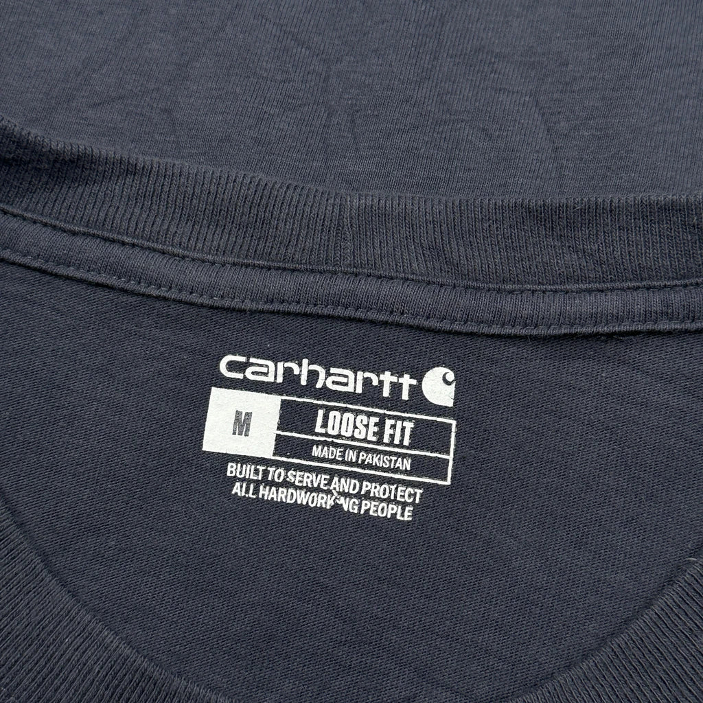 Carhartt T-Shirt - Medium Blue Cotton - Image 3