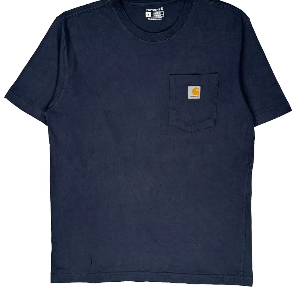 Carhartt T-Shirt - Medium Blue Cotton - Image 4