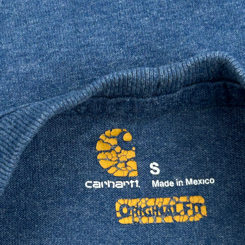 Carhartt T-Shirt - Small Blue Cotton - Image 3