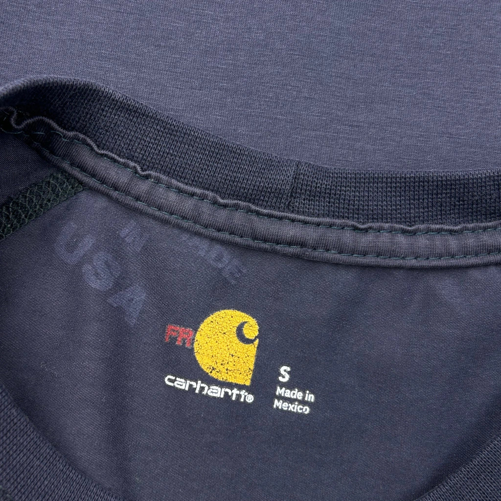 Carhartt T-Shirt - Small Blue Cotton - Image 3