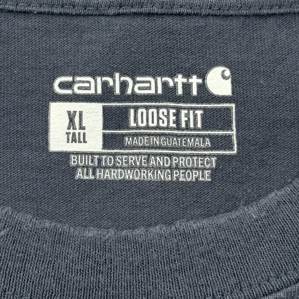 Carhartt T-Shirt - XL Blue Cotton - Image 3