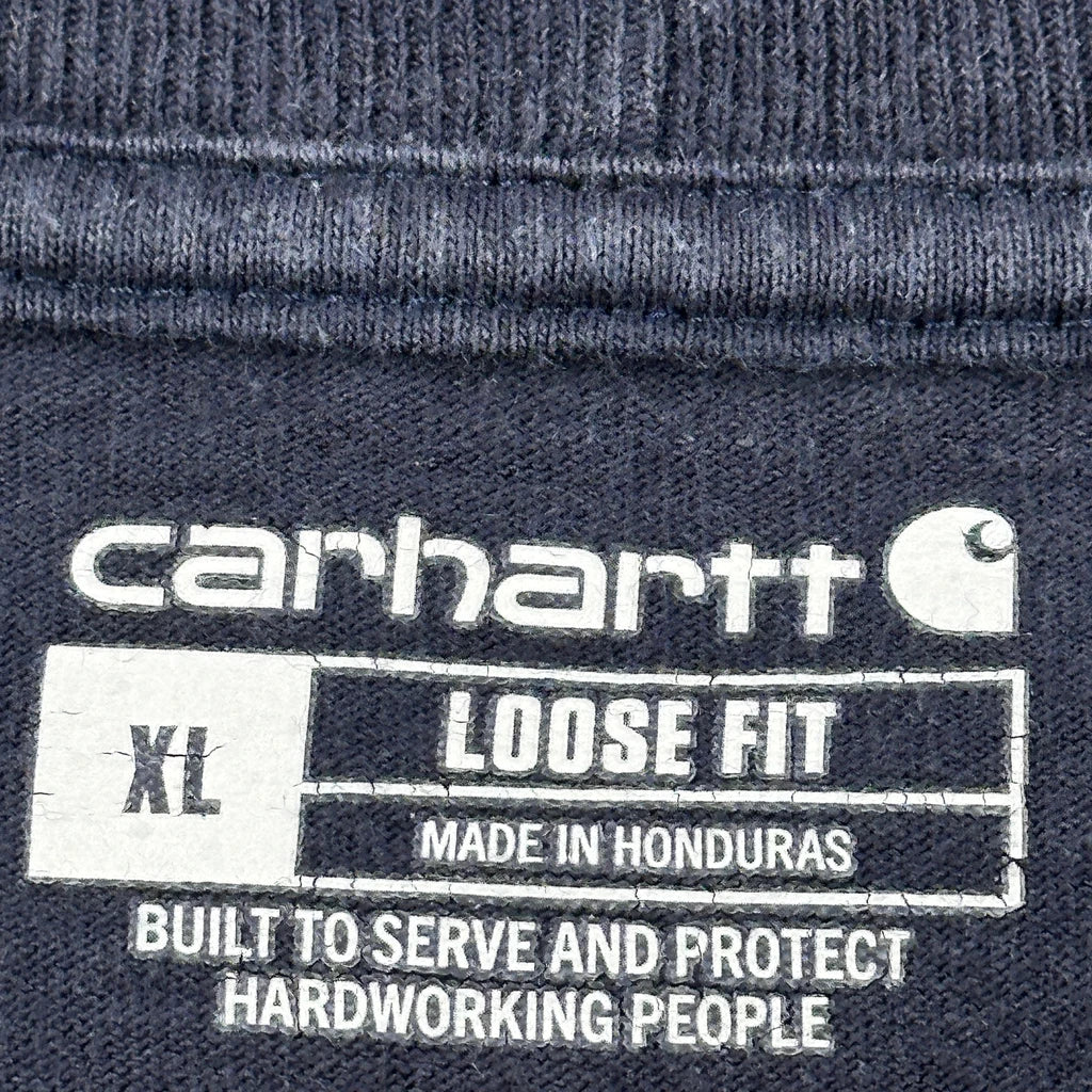Carhartt T-Shirt - XL Blue Cotton - Image 3