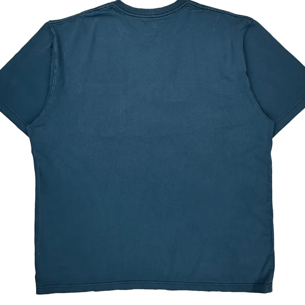 Carhartt T-Shirt - XL Blue Cotton - Image 6