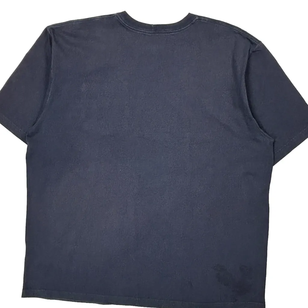 Carhartt T-Shirt - XL Blue Cotton - Image 6