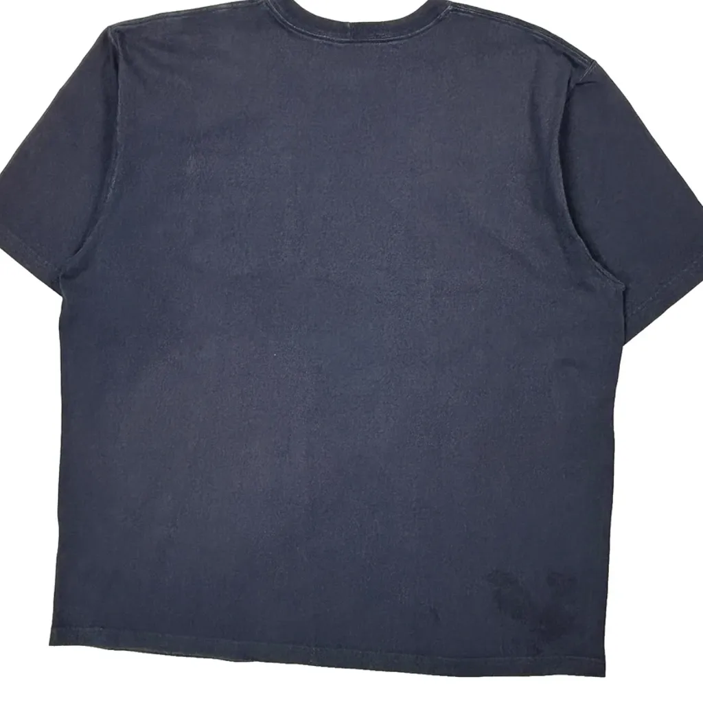 Carhartt T-Shirt - XL Blue Cotton - Image 7