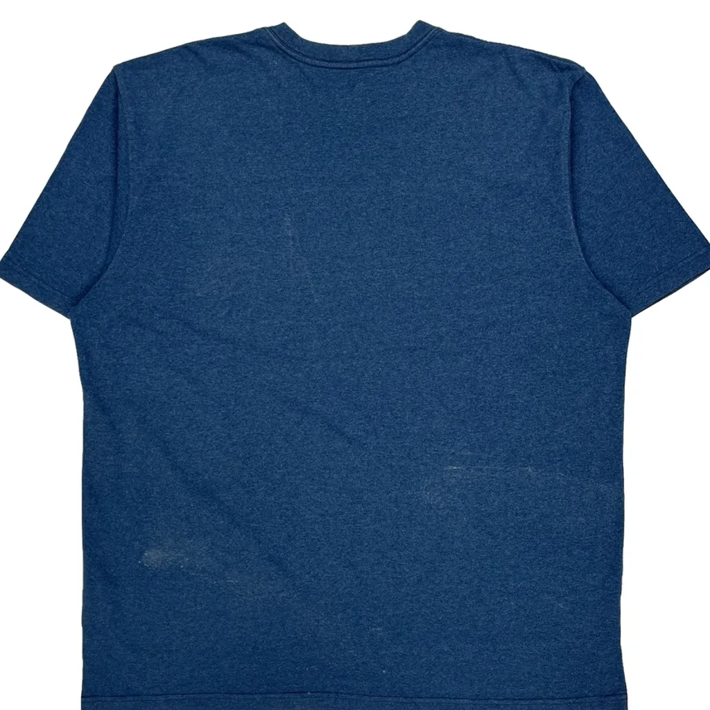 Carhartt T-Shirt - XL Blue Cotton - Image 7
