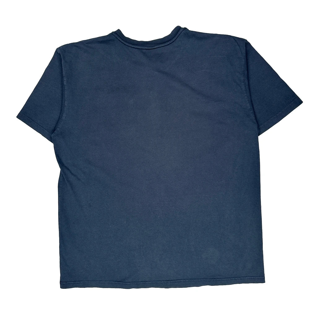 Carhartt Tall T-Shirt - 2XL Blue Cotton - Image 2