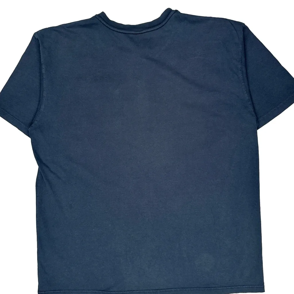 Carhartt Tall T-Shirt - 2XL Blue Cotton - Image 6
