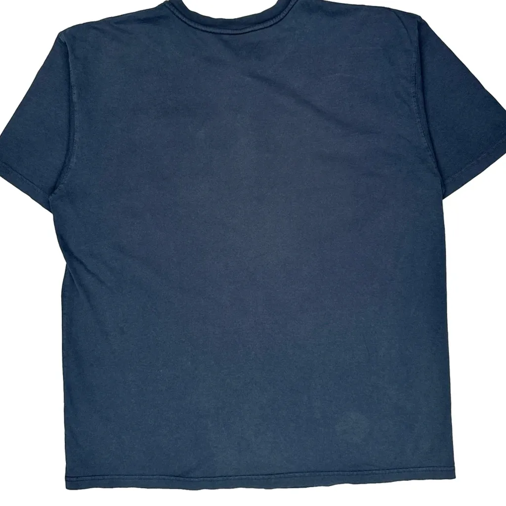 Carhartt Tall T-Shirt - 2XL Blue Cotton - Image 7