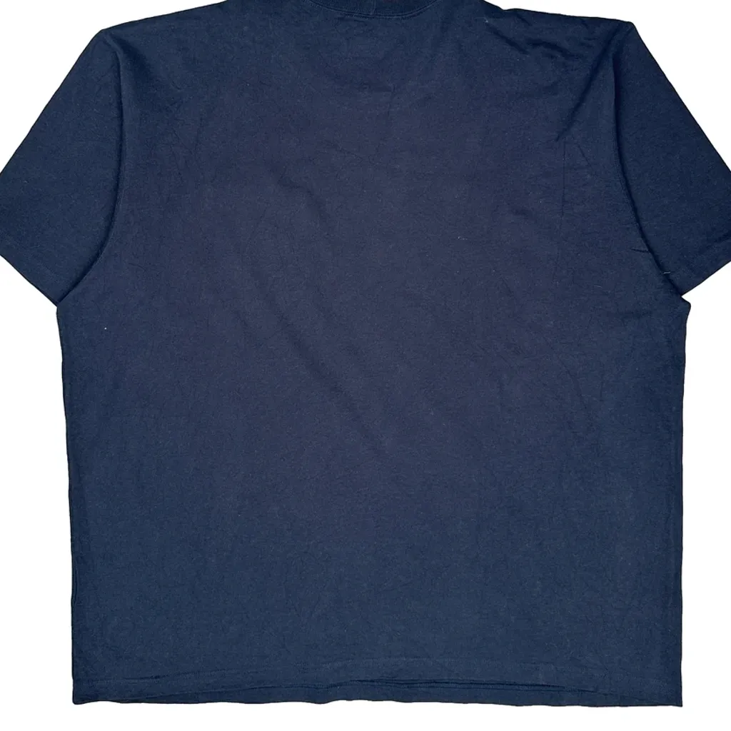 Carhartt T-Shirt - 2XL Blue Cotton - Image 7