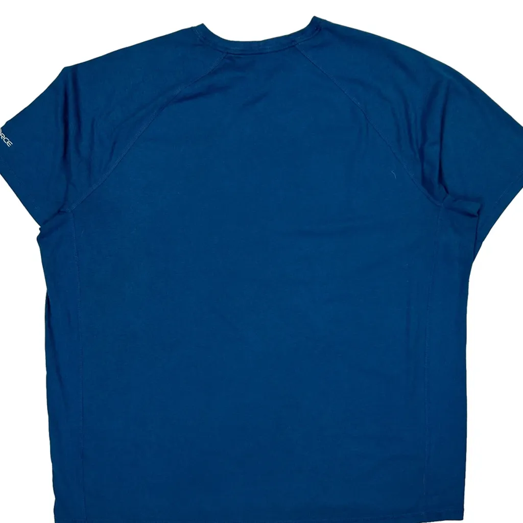 Carhartt T-Shirt - 2XL Blue Cotton - Image 6