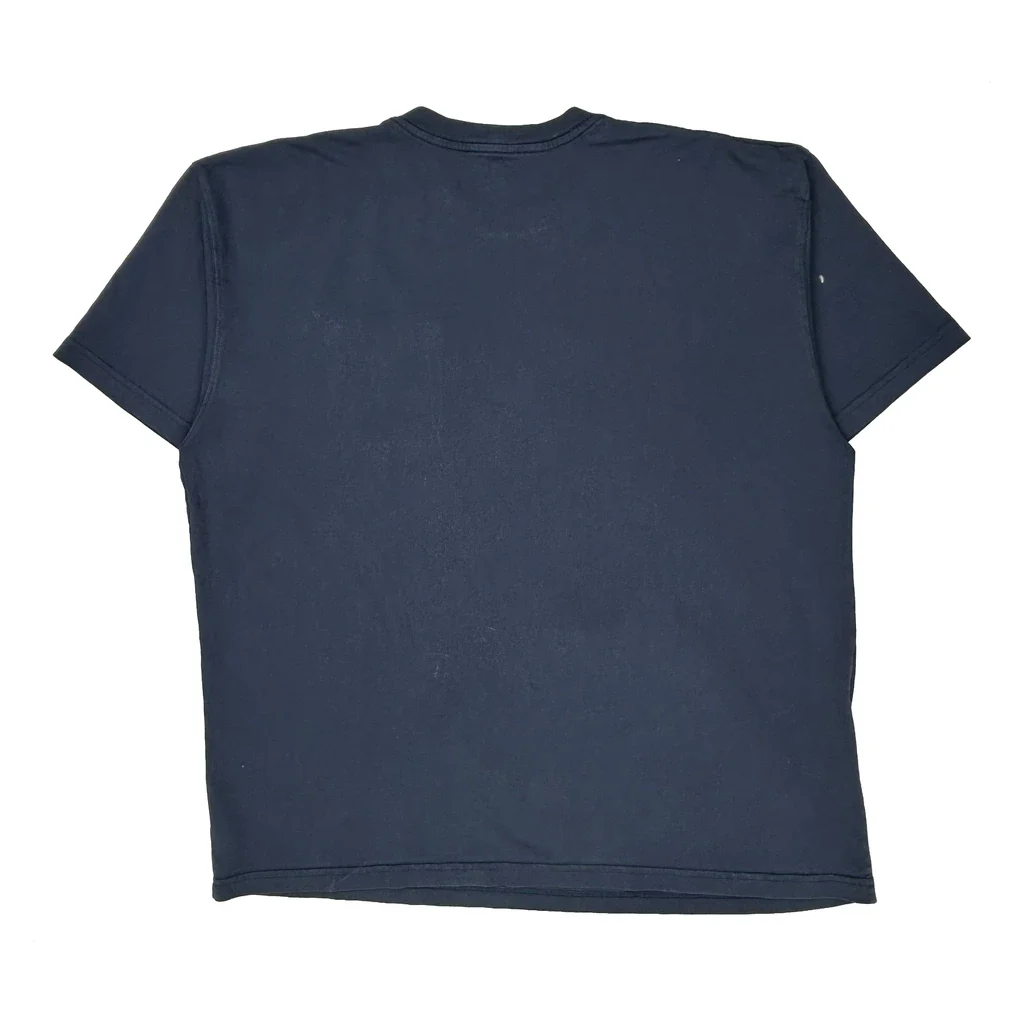 Carhartt T-Shirt - 2XL Blue Cotton - Image 2